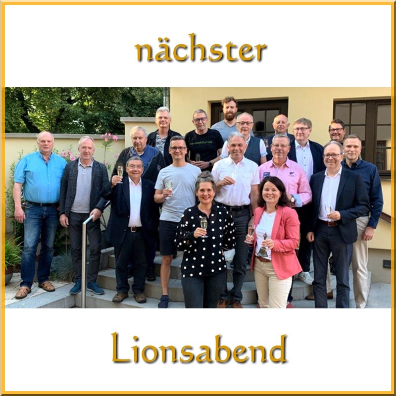 nächste Lionsclub-Sitzung